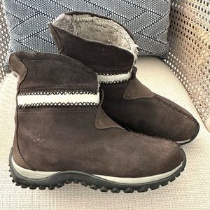 Sorel Nicolet Waterproof Suede Booties Size 7